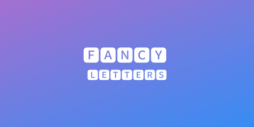 Fancy Letters Featured Image