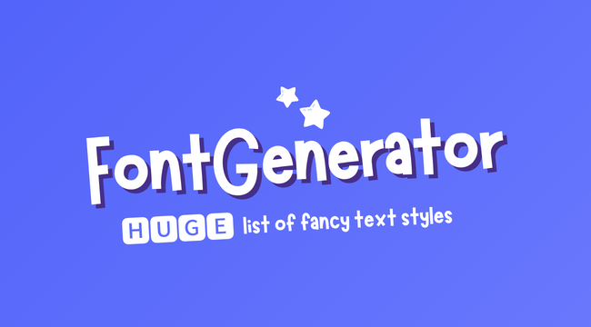 Font Generator Featured Image
